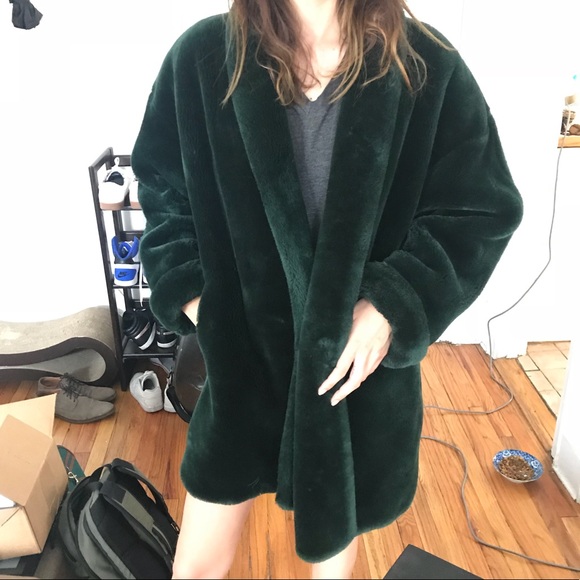 donnybrook Jackets & Blazers - Giant plush green jacket